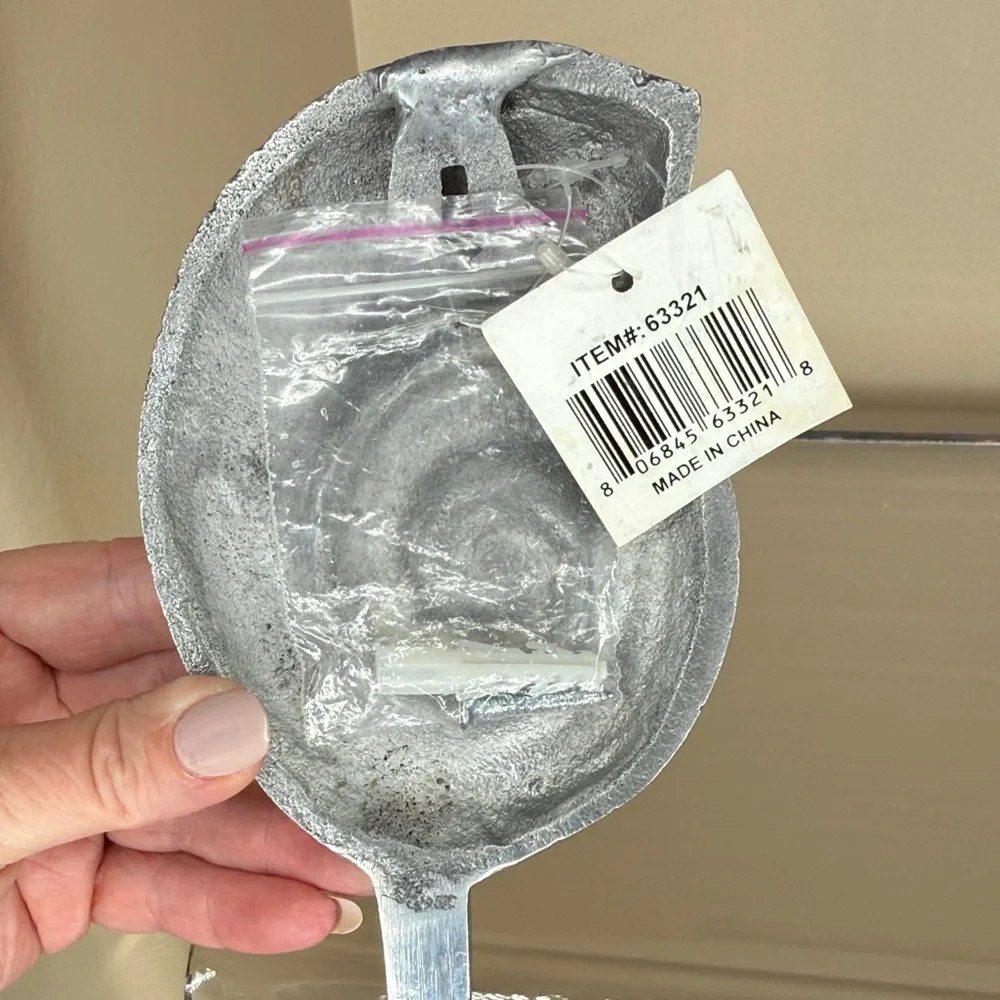 Silver Nautilus Wall Hook